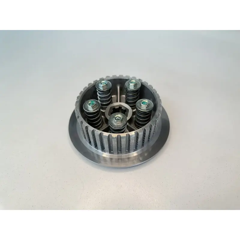#3 OEM 87-04 KAWASAKI 250 MOJAVE INNER CENTER CLUTCH BASKET W BOLTS & SPRINGS