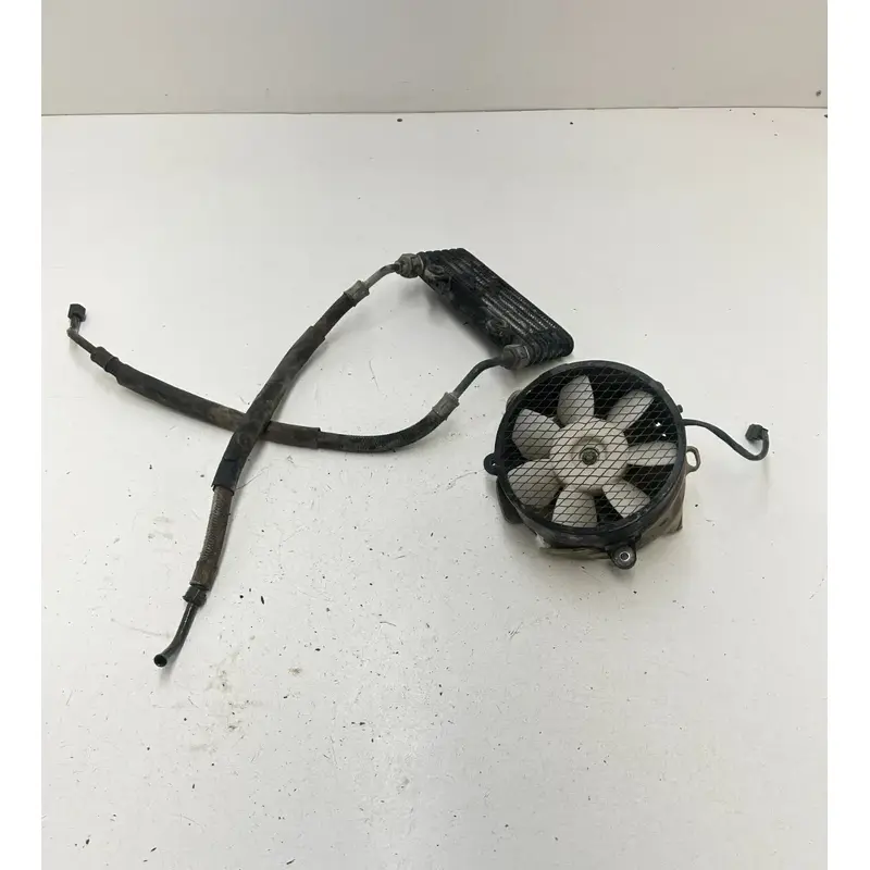 93 1993 Yamaha Kodiak 400 4x4 Yfm400 OEM GOOD Oil Cooler Radiator Fan Mount Hose
