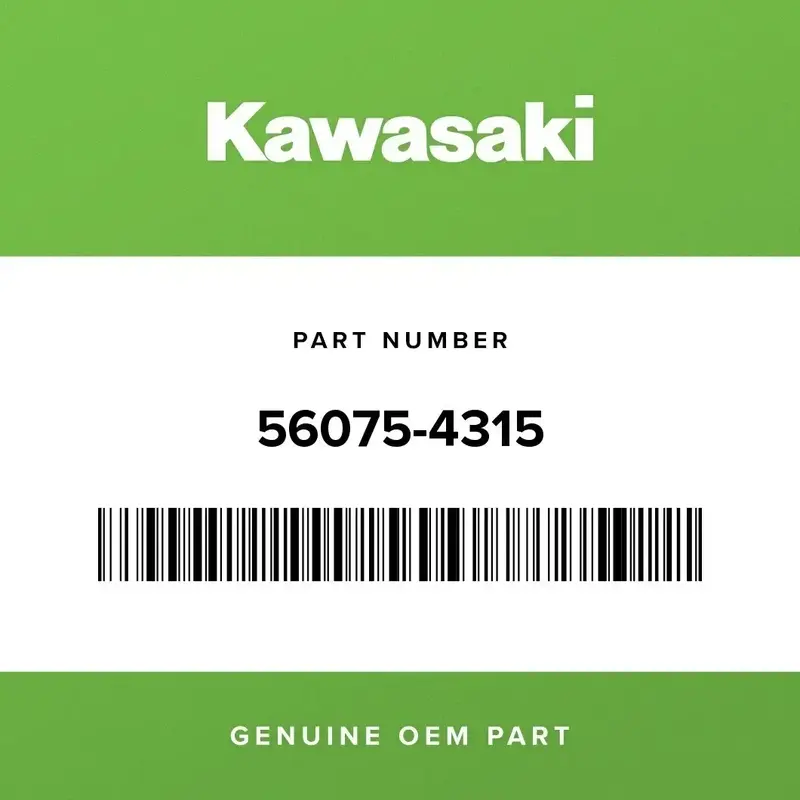 KAWASAKI PATTERN, UPP COWL/ 56075-4315