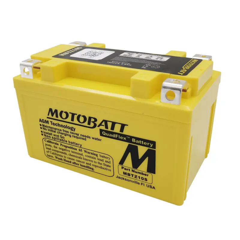 MOTOBATT BATTERY MBTZ10S SEALED FACTORY ACTIVATED