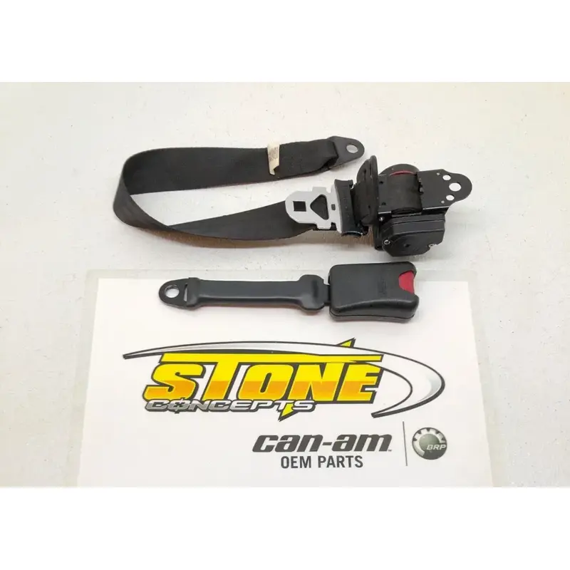 OEM 18-25 Can-Am Maverick Max X3 R Turbo Seat Belt Passenger Side Reel Receiver