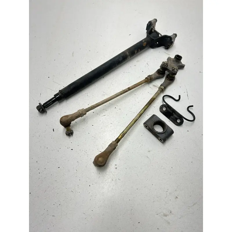04 2004 Yamaha Bruin 350 YFM350 2X4 OEM GOOD! Steering Shaft Post Tie Rods Mount