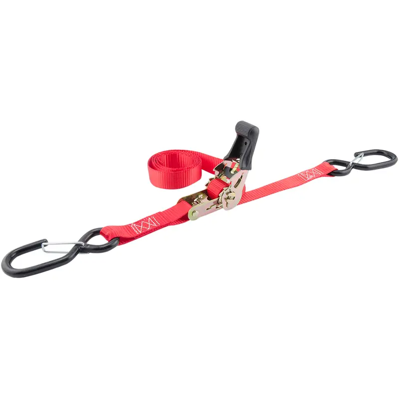1" X 6' Soft-Grip Ratchet Strap 2-Pack