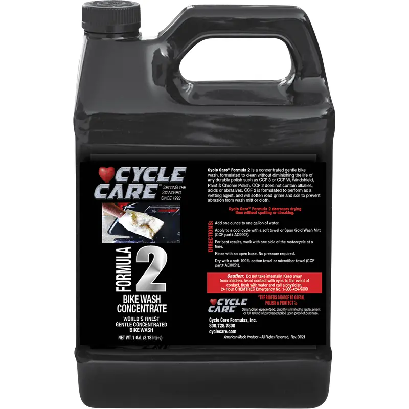 Cycle care formulas Formula 2 Cycle Bike Wash Concentrate