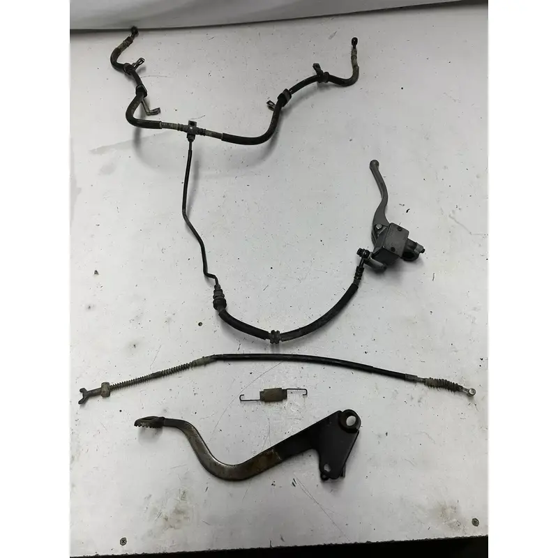 03 2003 Honda Rancher 350 TRX350TE 2x4 OEM GOOD! Front Rear Brake Master Pedal