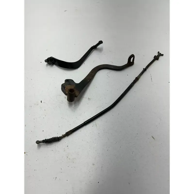 02 Honda Rancher 350 TRX350FM 4x4 OEM Rear Back Brake Pedal Lever Cable Shifter