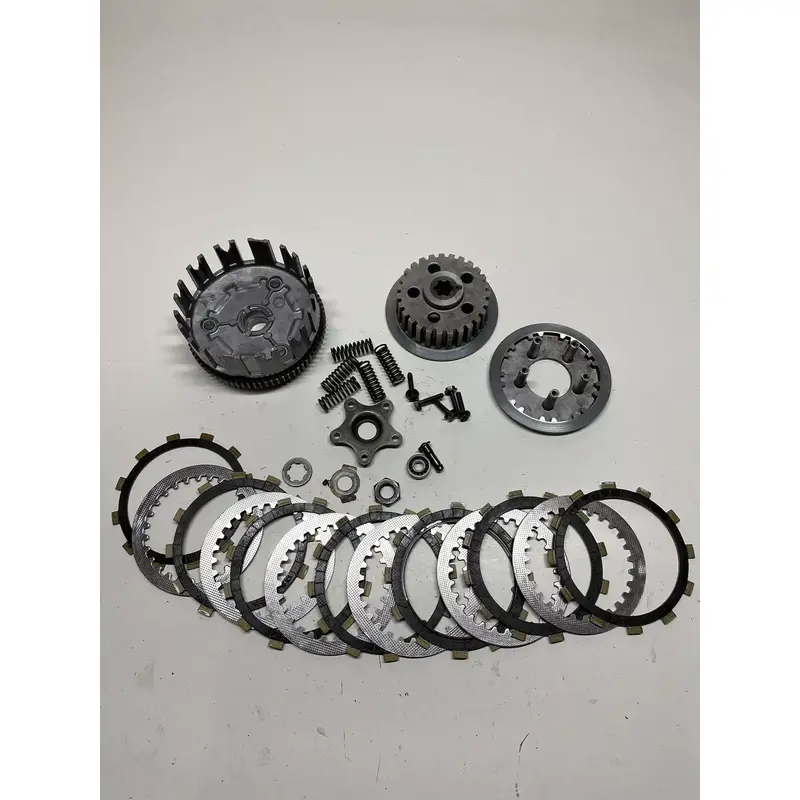 1989 89 Yamaha Warrior 350 Yfm350x Clutch Basket Plates Assembly GOOD FREE SHIP