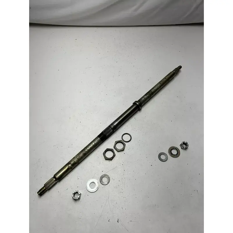 1995 95 Polaris Sportsman 400 4x4 OEM LOT Rear Axle Shaft Nut Washer Castle