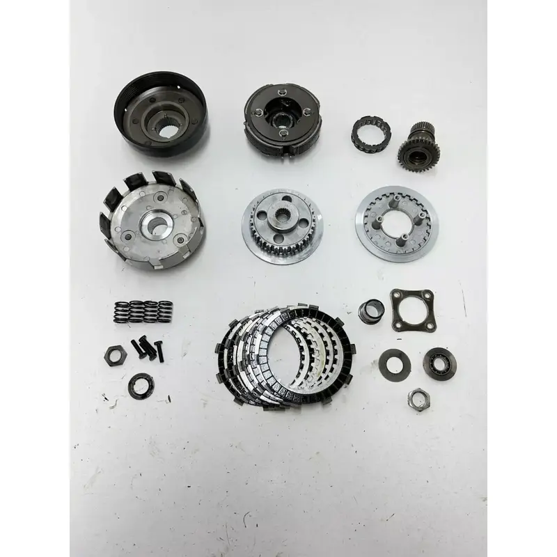 2002 02 Honda Rancher 350 TRX350FM 4x4 OEM Clutch Basket Assembly Plates Hardwar