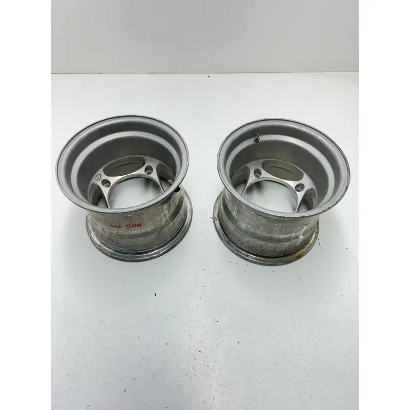 2006 06 Polaris Outlaw 500 ITP AFTERMARKET STRAIGHT Rear Back Wheel Rim 8 X 9.5