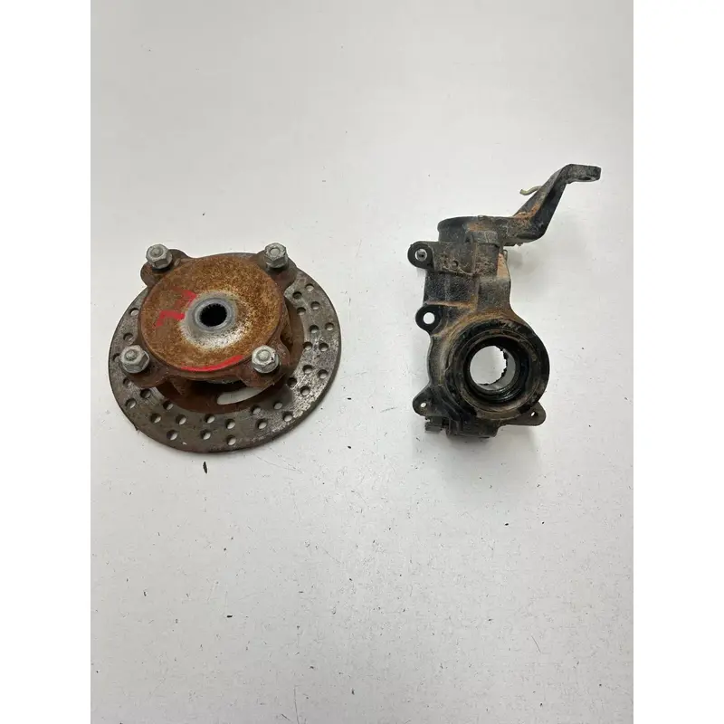 99 Kawasaki Prairie 300 KVF300 4x4 OEM Front Left Hub Knuckle Spindle Brake