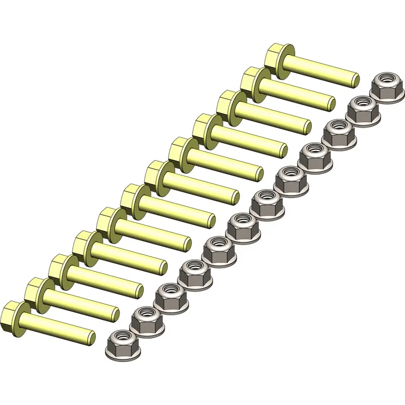 KFI KFI-UHMW WEAR BAR HARDWARE KIT