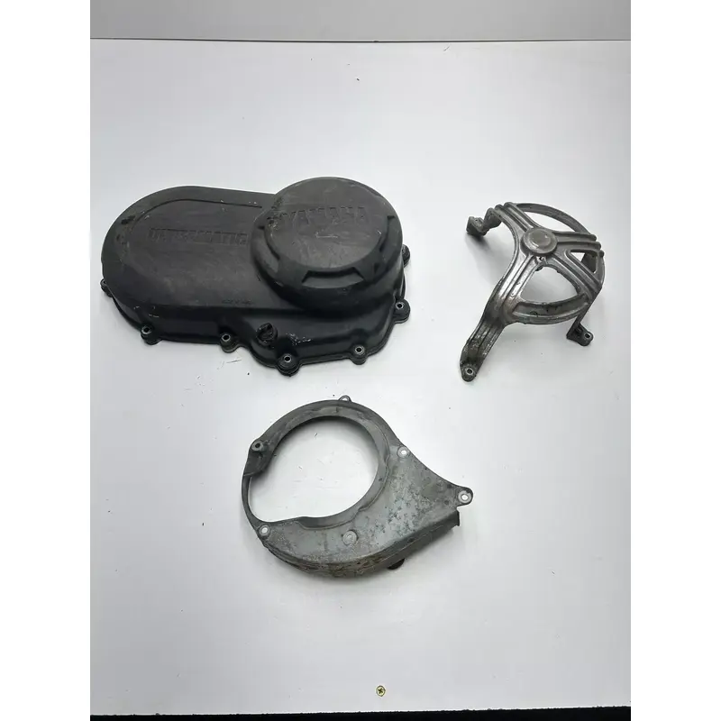 05 2005 Yamaha Kodiak 450 IRS 4x4 OEM LOT Clutch Cover Guard Case Shield