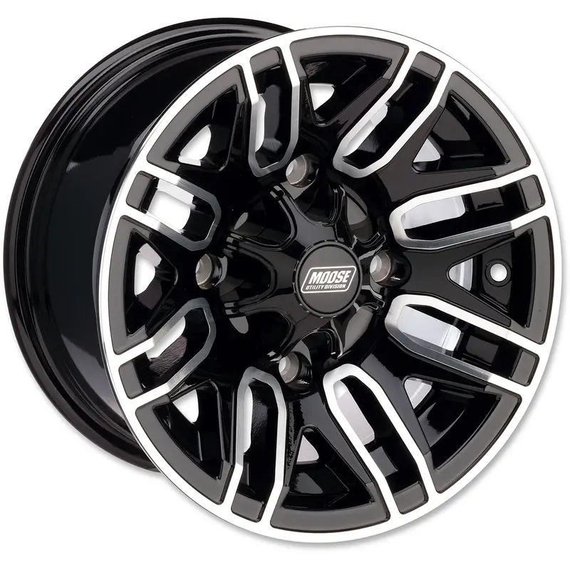 Moose offroad Wheel - 112X - Front - Black - 14x7 - 4/156 - 4 3 Polaris/Kawasaki/Yamaha