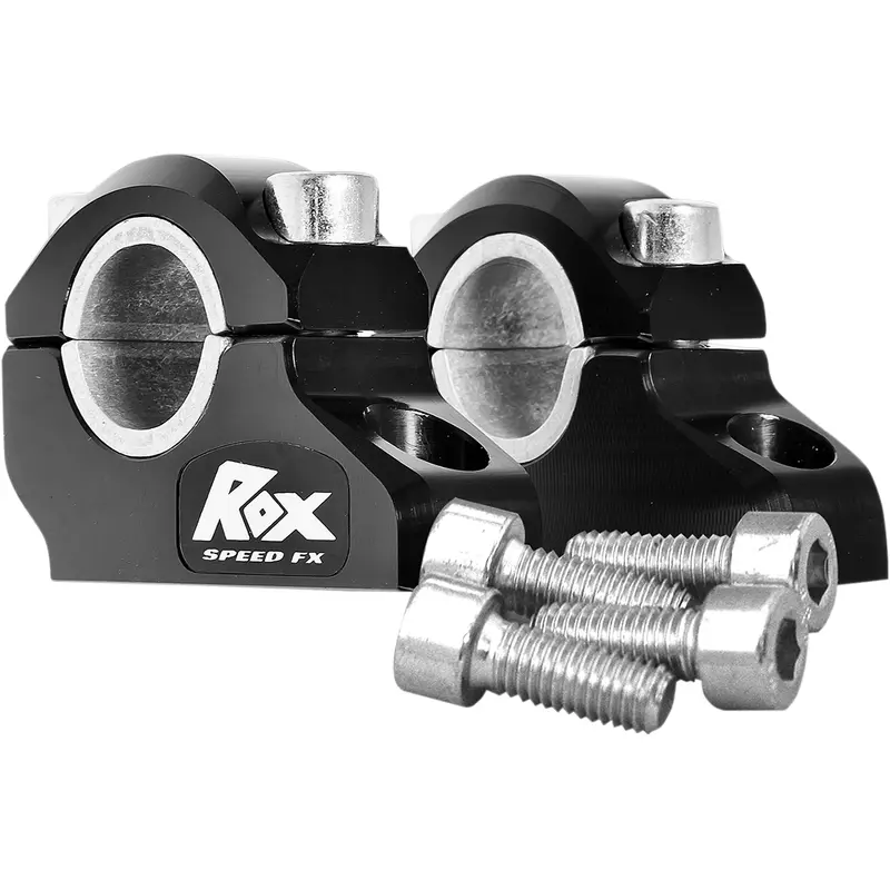 Rox 1-1/4" Block Offset Risers For 7/8" or 1-1/8" Handlebars