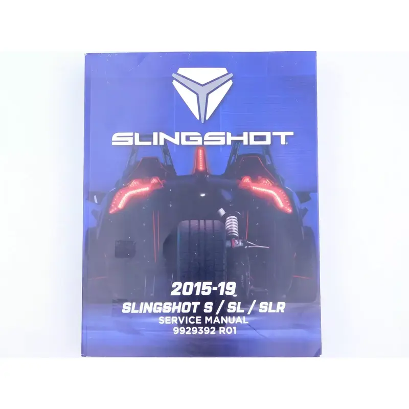 2015 - 2019 POLARIS SLINGSHOT OEM GENUINE SERVICE REPAIR MANUAL BOOK 9929392