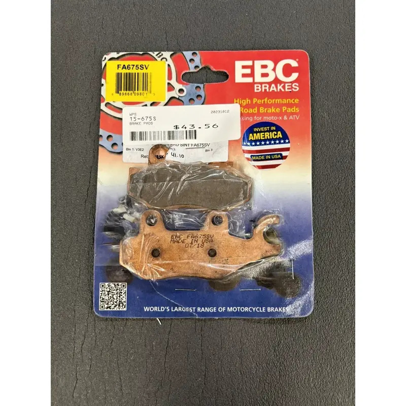 EBC Brake Pads FA675SV Yamaha YXE700