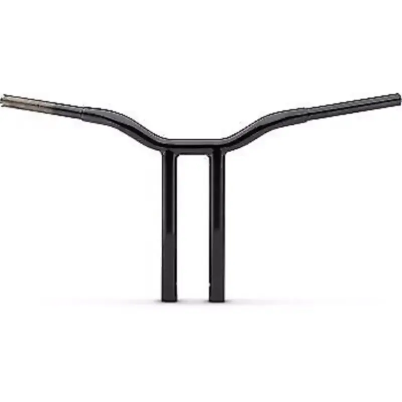 LA CHOPPERS Black 14" Kage Fighter Welded Straight-Riser Handlebars