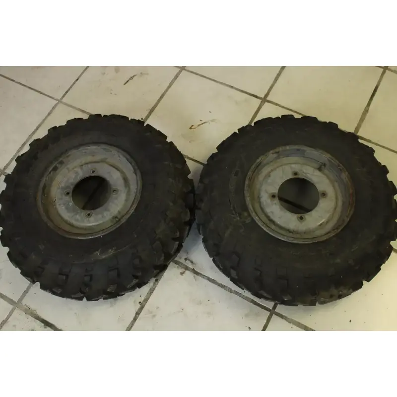 2000 Suzuki King Quad 300 Front Wheel Set  B4412 (Tires have been Removed)