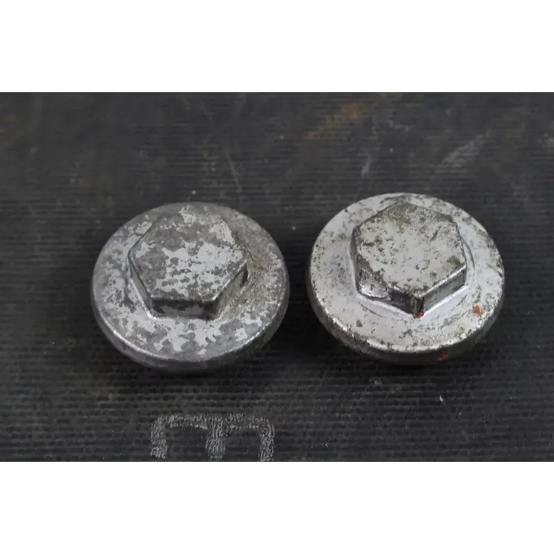 1982 Honda Atc185s OEM Cylinder Head/Tappet Caps  B4380
