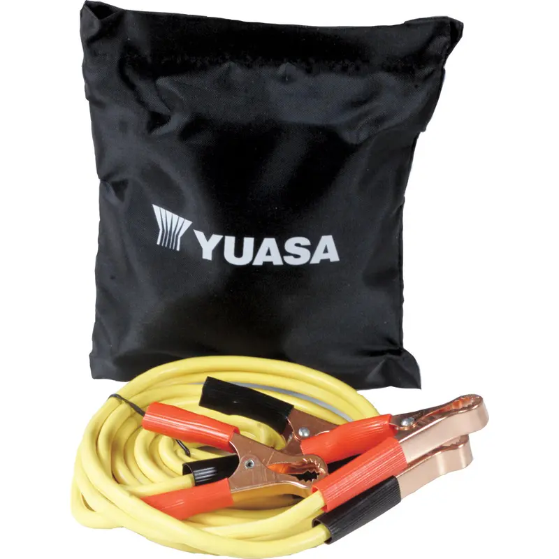 YUASA JUMPER CABLES 8'