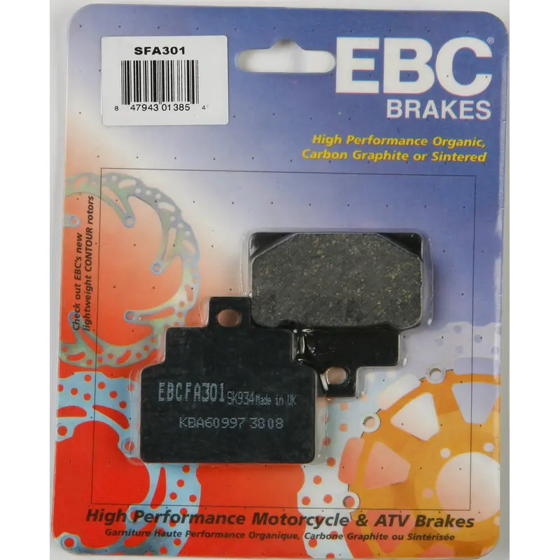 EBC BRAKE PADS SFA301 ORGANIC