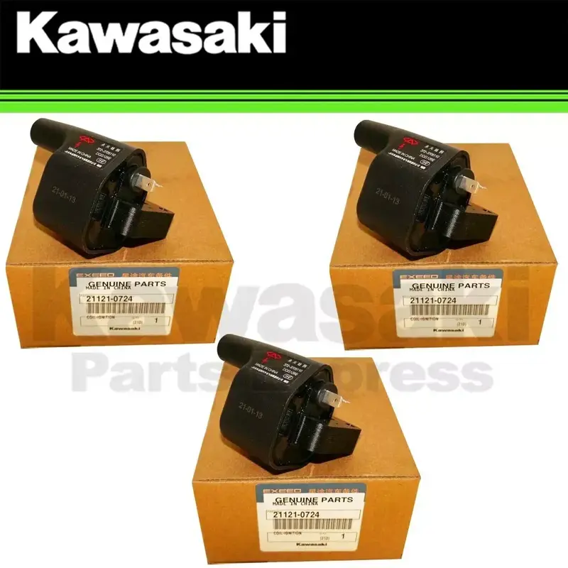 NEW 2015-2025 GENUINE OEM KAWASAKI MULE PRO FX FXT FXR IGNITION COIL 3-PACK