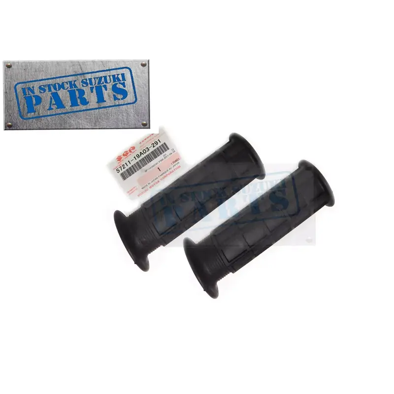 GENUINE OEM SUZUKI 1987 - 1990  LT500R QUADRACER GRIPS 57211-19A04-291 x 2