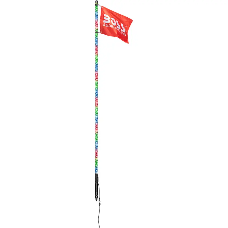 BOSS AUDIO 6' LED WHIP W/ BLUE TOOTH