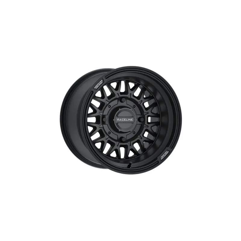 RACELINE RACELINE OMEGA 15X10 4/156 5 5 (0MM) SATIN BLACK