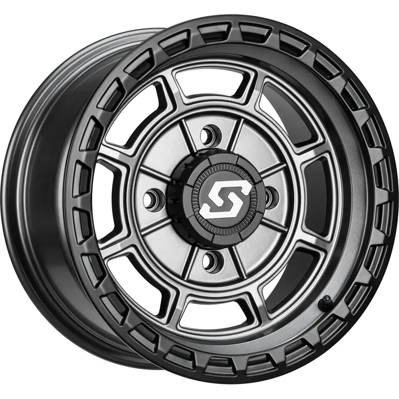 SEDONA RIFT WHEEL 15X7 4/137 5 2 ( 10MM) CARBON GREY