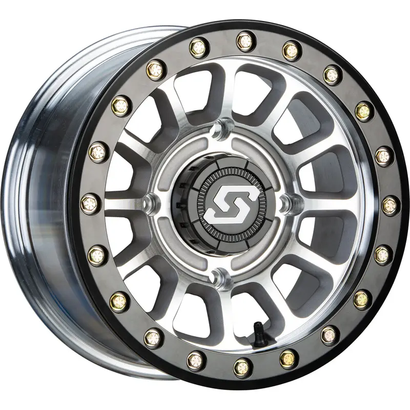 SEDONA SANO BDLK WHEEL 14X7 4/137 5 2 ( 10MM) BLK/AS CAST