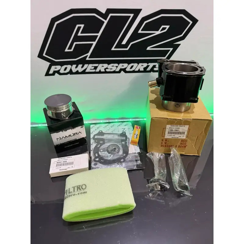 Kawasaki Brute Force 300 Top End Rebuild Kit - Piston Cylinder Chain Filters