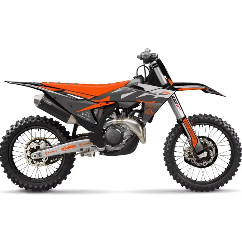 KTM Graphic SX SXF 2023 2024 125 250 300 350 450 Decals XC XCf SCRUB Stickers
