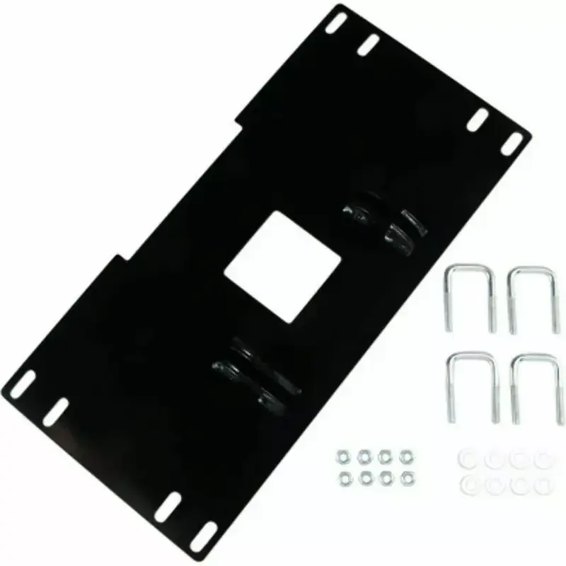 Moose Utility Snow Plow Bottom Mount Plate Offroad ATV UTV Yamaha Kodiak Grizzly
