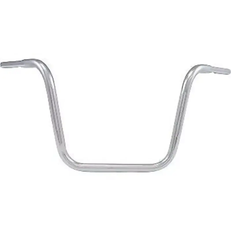 LA CHOPPERS LA-7312-14 Chrome Hefty 1-1/4" Handlebars 14" Ape Hanger