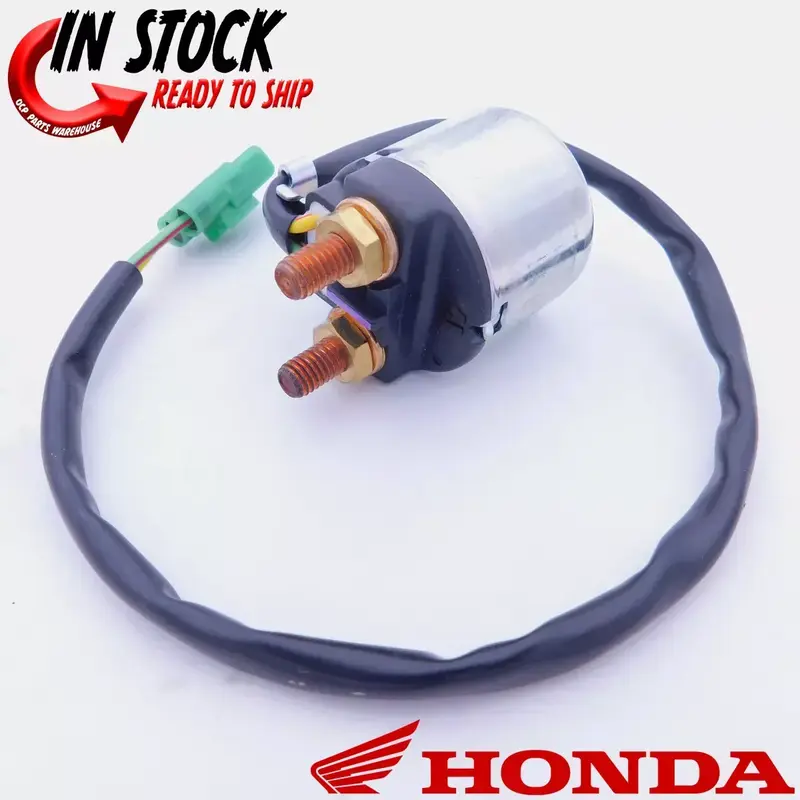 wHonda Starter Magnetic Solenoid Relay Switch TRX420 TRX500 AT ES OEM Genuine