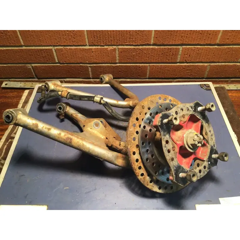 1991 HONDA TRX250X FRONT LOWER UPPER RIGHT CONTROL A ARMS KNUCKLE HUB Caliper