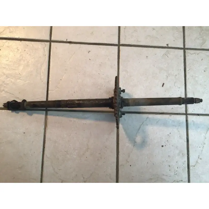1985 Honda Atc 110 Rear Axle Shaft Assembly atc110 nuts nut sprocket
