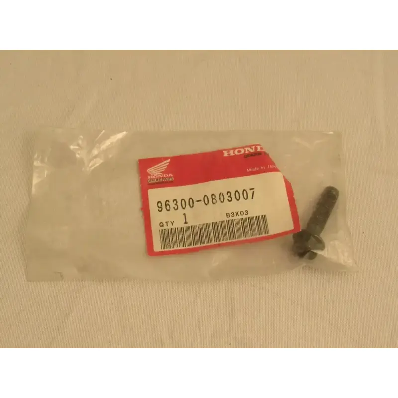 NEW GENUINE OEM HONDA 96300-0803508 FLANGE BOLT (8x30) NOS