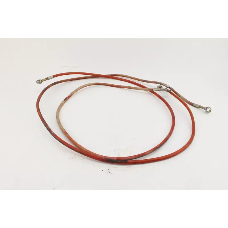 2006 Honda Trx450er Electric Start Aftermarket Front Brake Hoses k9076