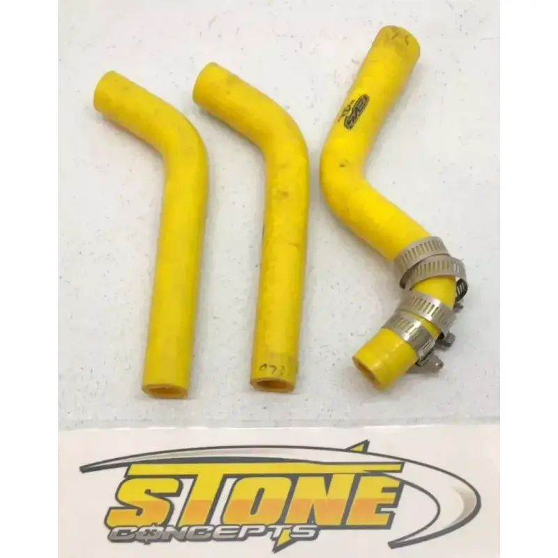 CV4 Yellow Silicone Radiator Hose Hoses Coolant Yamaha 14-25 YFZ450R YFZ 450R