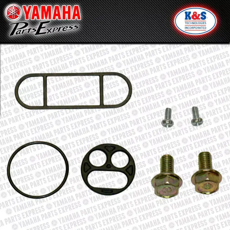 NEW YAMAHA TTR YZ WR YZF 125 250 K&S FUEL PETCOCK REPAIR REBUILD KIT 0705-0110