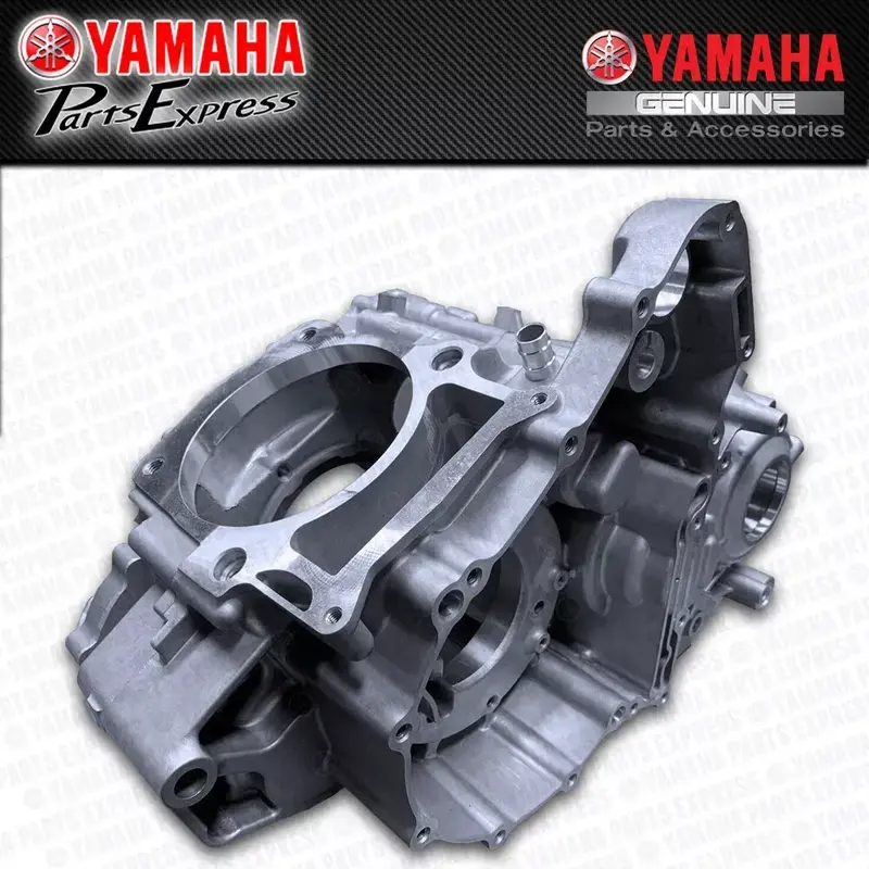 NEW 2006 - 2012 YAMAHA RAPTOR 700 YFM700R OEM CRANK CASE CRANKCASE SET ASSEMBLY