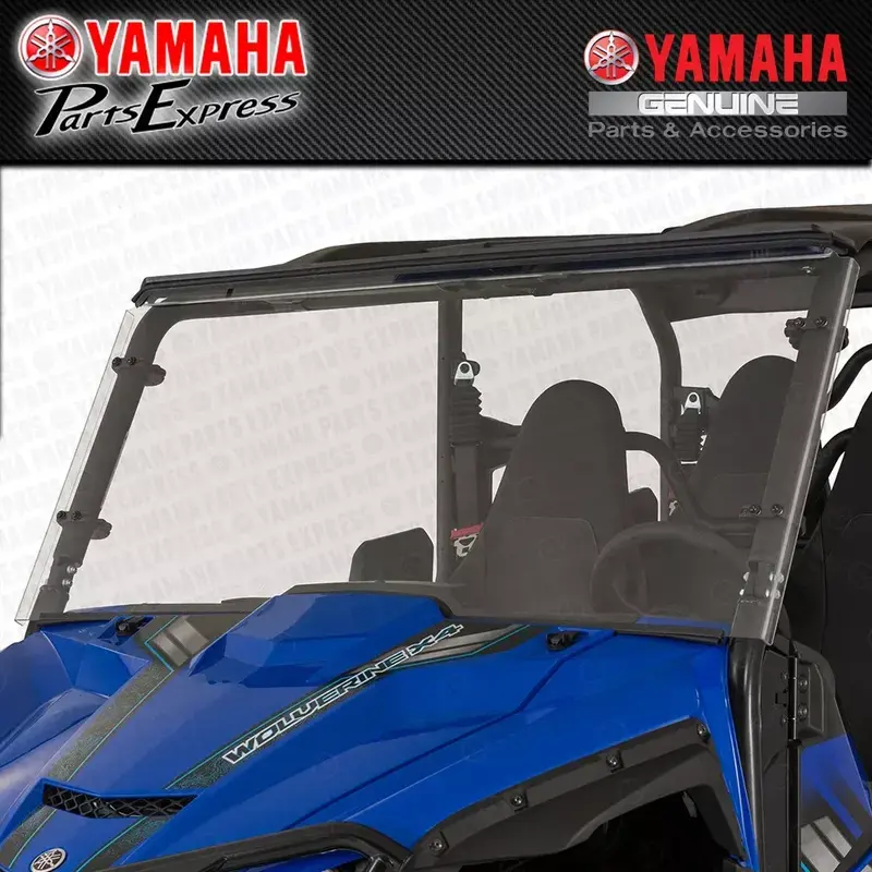 NEW 2019 2020 YAMAHA WOLVERINE X2 X4 R-SPEC XT-R OEM FULL POLY WINDSHIELD KIT