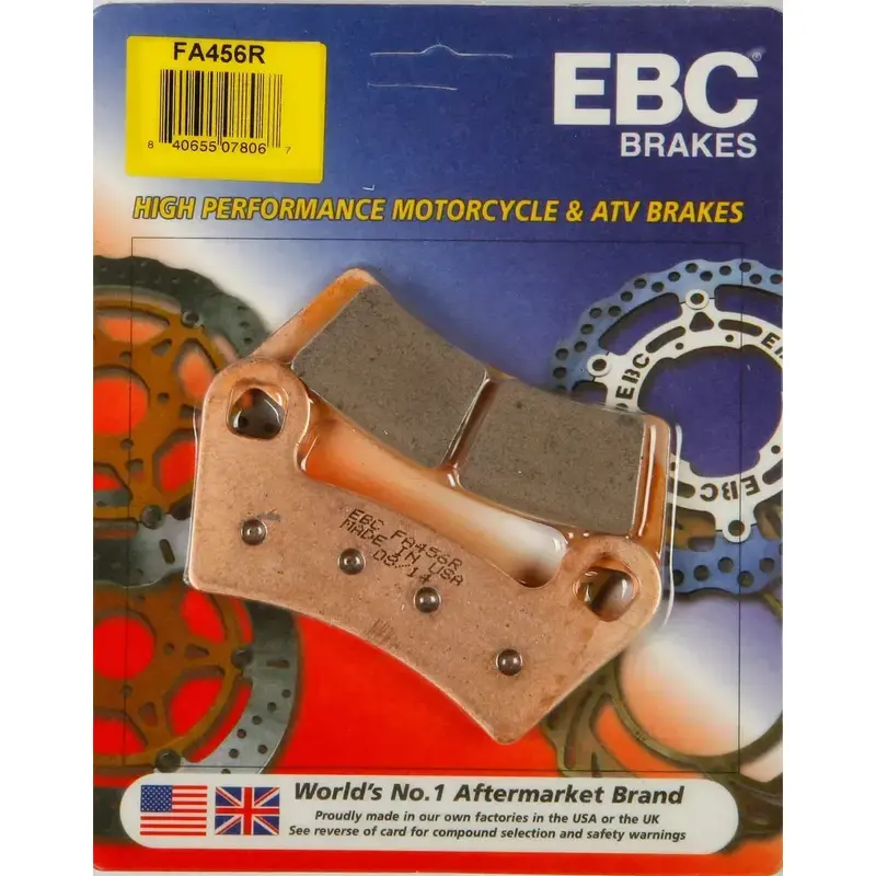EBC R Series Long Life Sintered Brake Pads FA456R