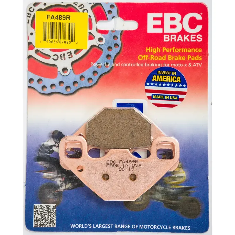 EBC R Series Long Life Sintered Brake Pads FA489R