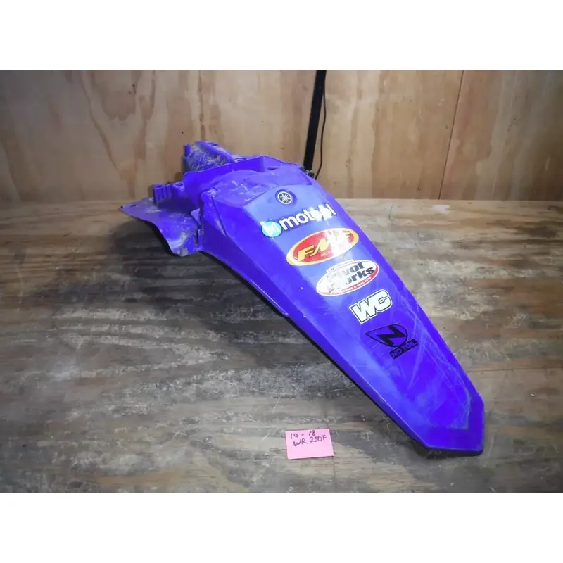 2014-2018 Wr250f (M15) Rear Fender Plastic Body Blue