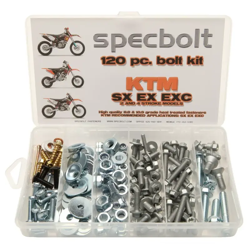 Bolt Kit for KTM SX EX EXC XC 50 65 85 105 150 125 250 300 450 520 525 530