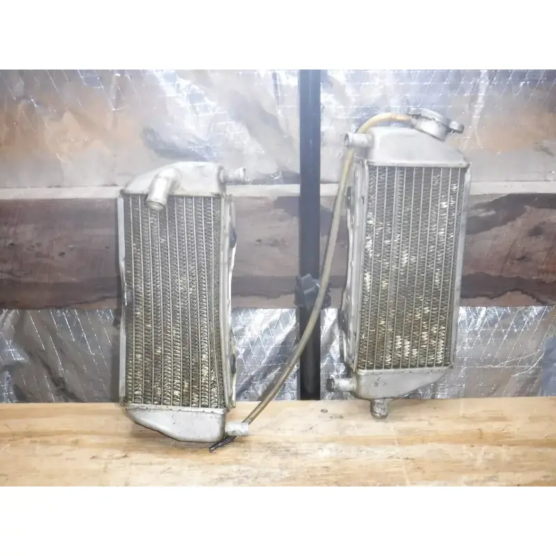 1997 Kx250 Kawasaki Radiators Rad Left Right Pressure Cap